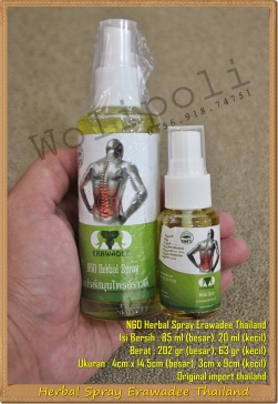 Herbal Spray Erawadee Thailand N60
